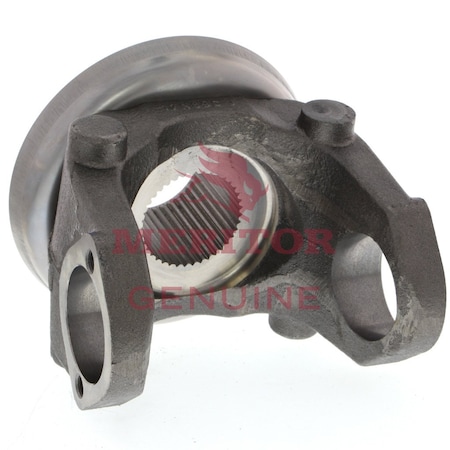 Meritor Yoke, End, Driveshaft, Round Bearings, 2.34 In.-16 Spline, 2.75 In. Lng, 4.94 In. Ctr To End, 3.31 17N44601